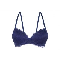 Sutiã com Bojo em Renda Bordada Finis Intimate Lingerie Premium