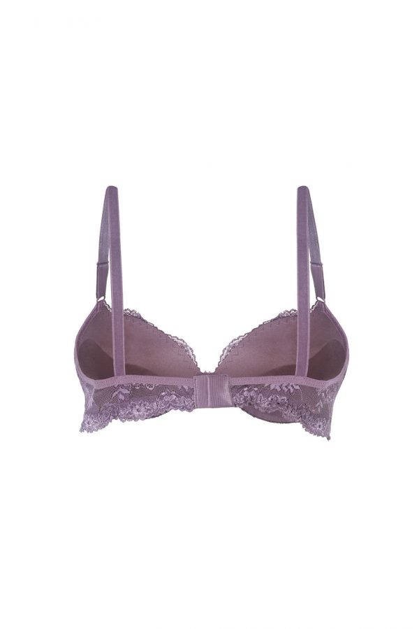 Sutiã Push Up com Bojo em Renda Bordada  J940 Finis Intimate Lingerie Premium