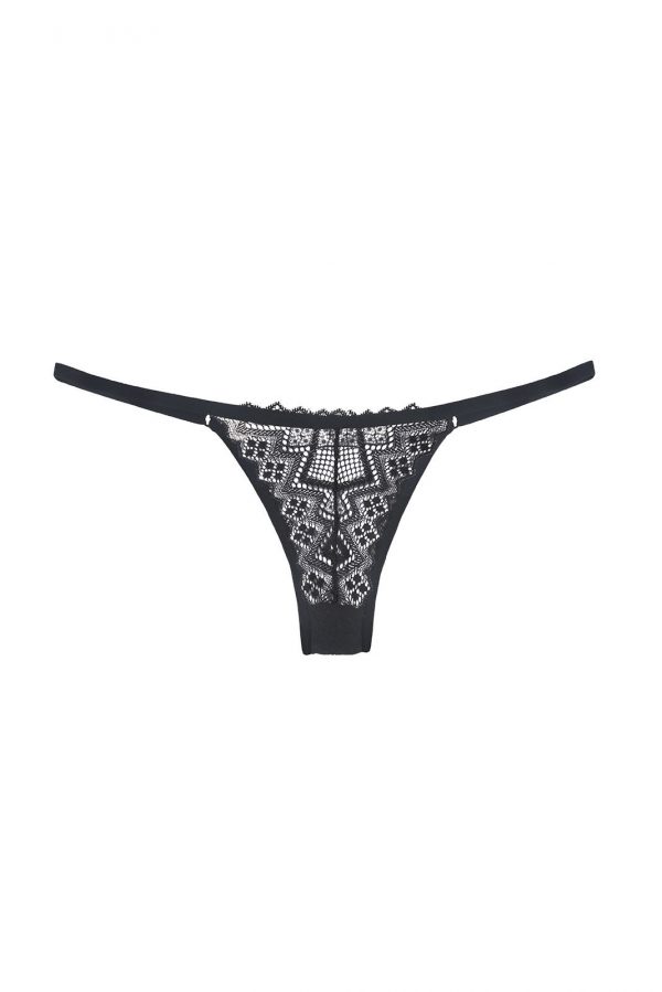 Tanga String Renda Jaquard Premium